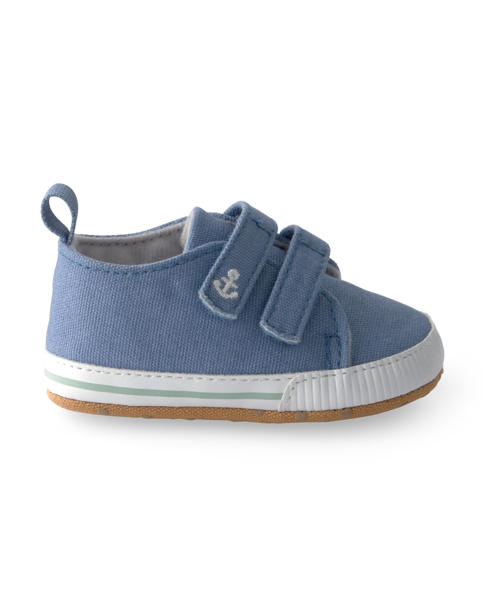 Zapatito chambray con velcro Sin color