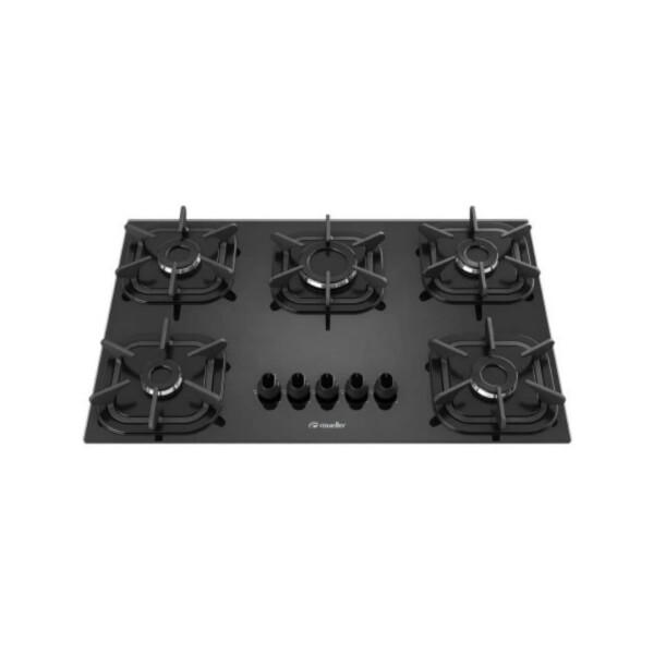 ANAFE MUELLER 5H COOKTOP NEGRO EMPOTRABLE -CON ENCENDIDO AUTOMATICO Unica