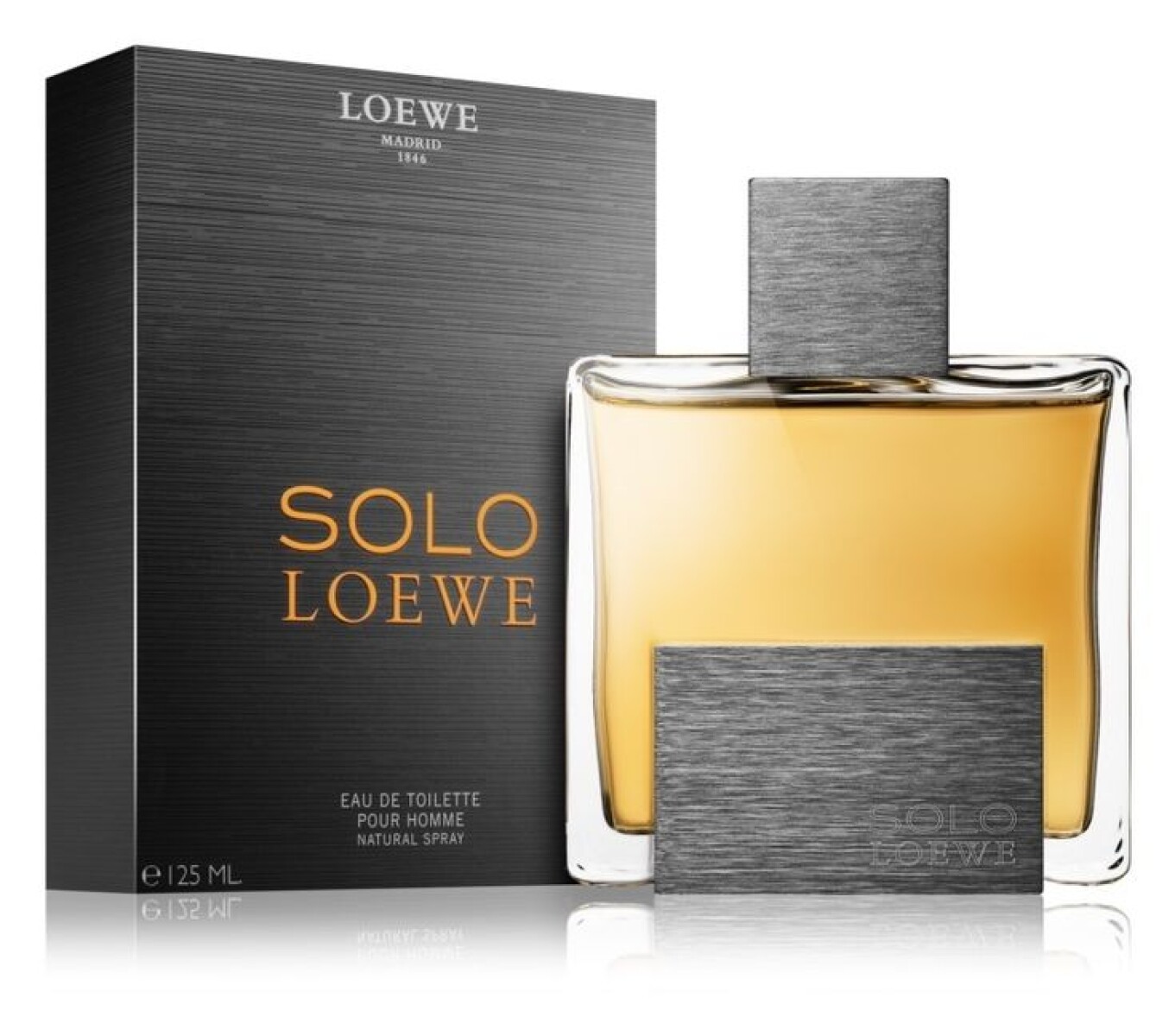 SOLO LOEWE Eau de Toilette POUR HOMME NATURAL SPRAY de 75 ML 