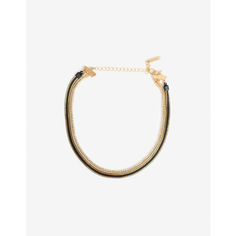 Collares Cortos Color Dorado