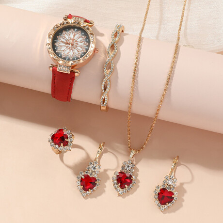 Set de relojes exclusivos! WC 04 Rojo