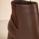 Bota Allie Manilas Chocolate