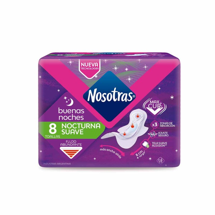 NOSOTRAS BUENAS NOCHES MAX CURV X 8 UN única