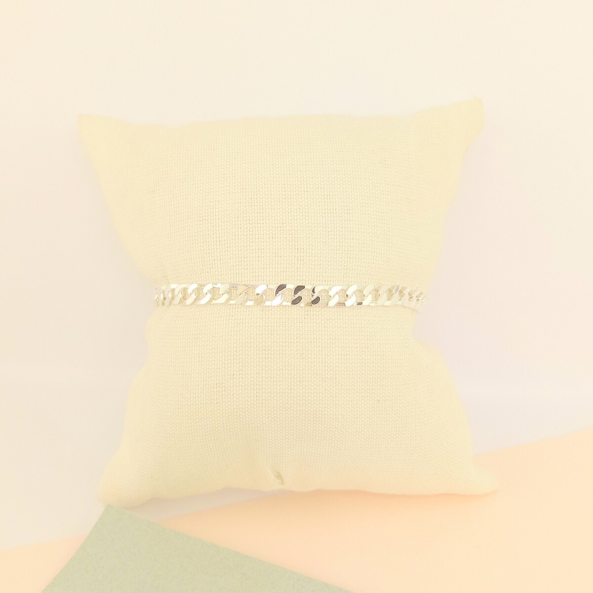 Pulsera de plata 925, GRUMETTE CHATA. 