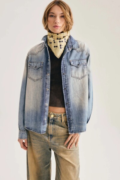 CAMISA BASIC Denim