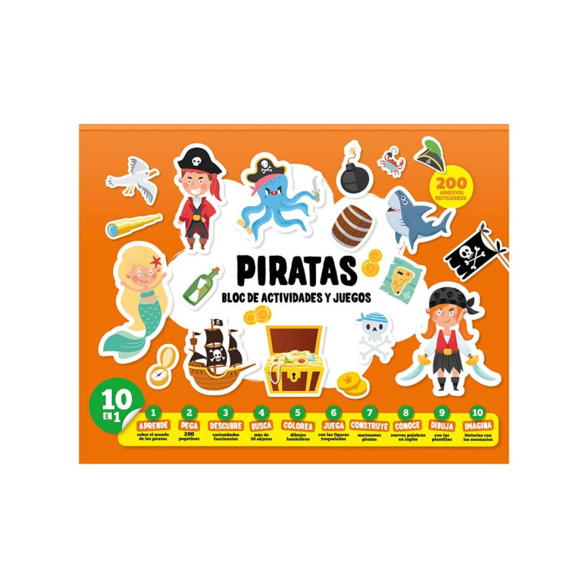 Block de Actividades Imagiland - Piratas 
