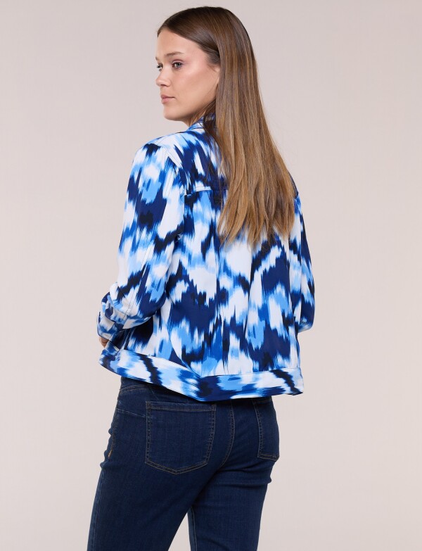 Camperita Liviana Estampada AZUL/MULTI