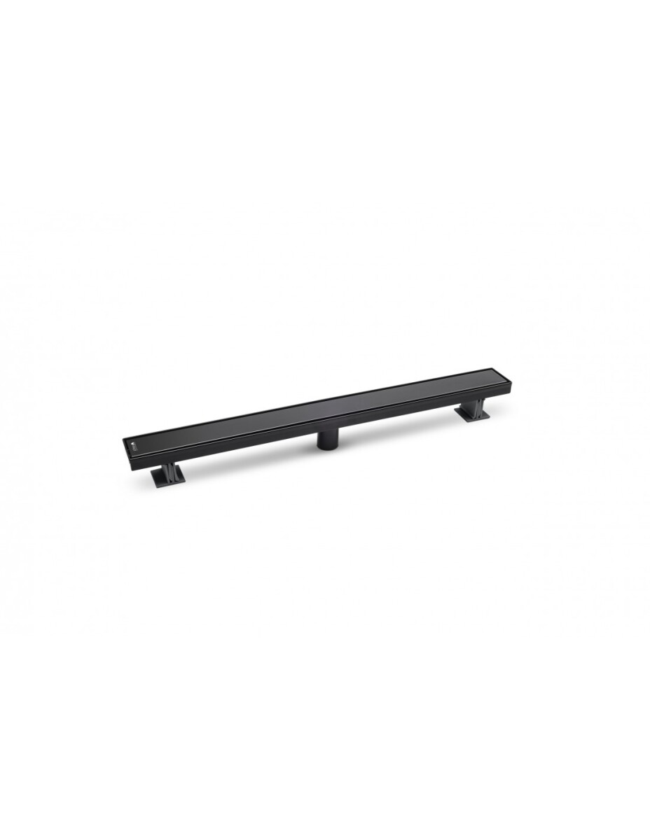 Desague para Ducha Aqua Lineal Negro Mate 70cm 