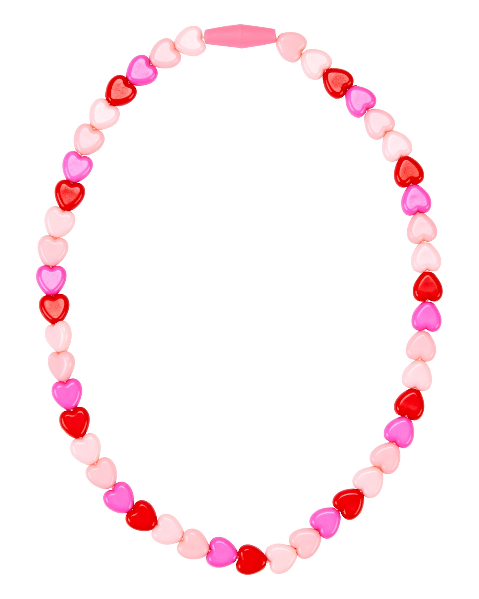 Collar dijes corazón Sin color