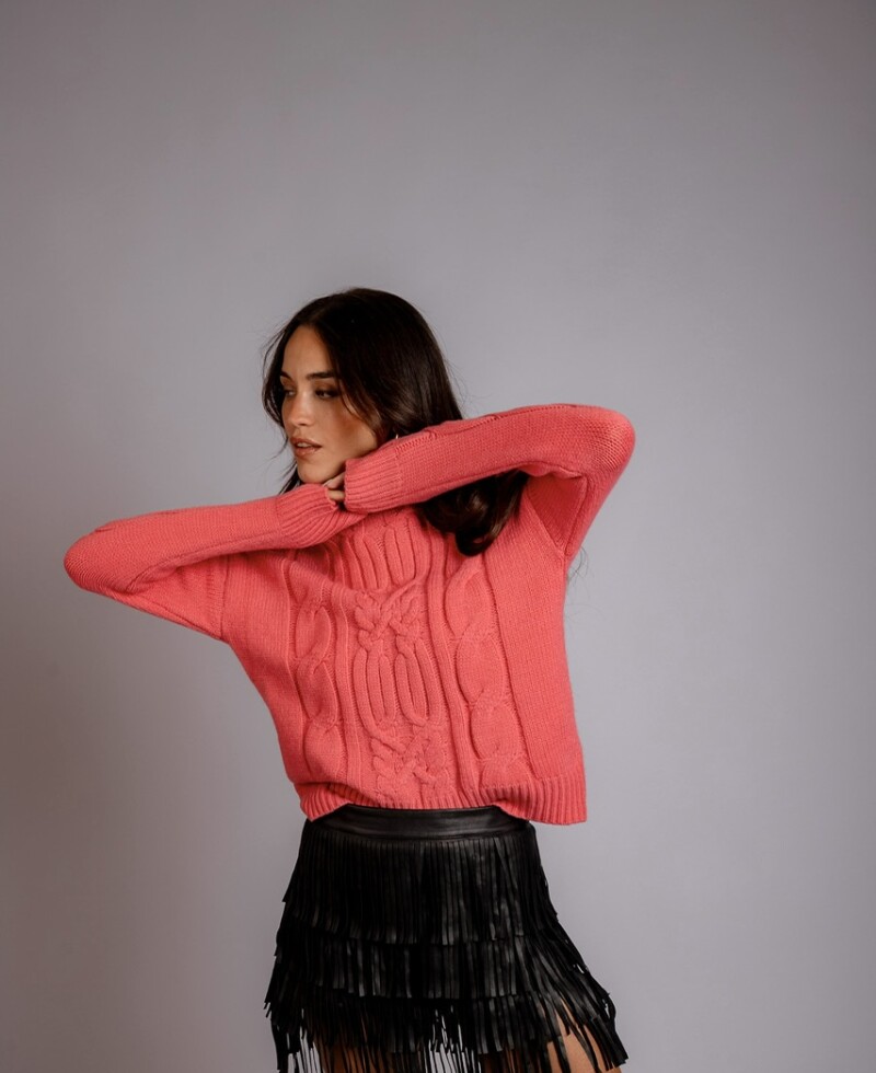 Polera Paz fucsia