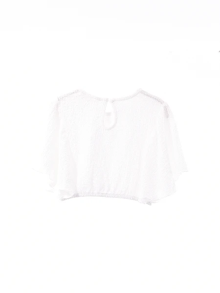 BLUSA VIOLETA GRL BLANCO