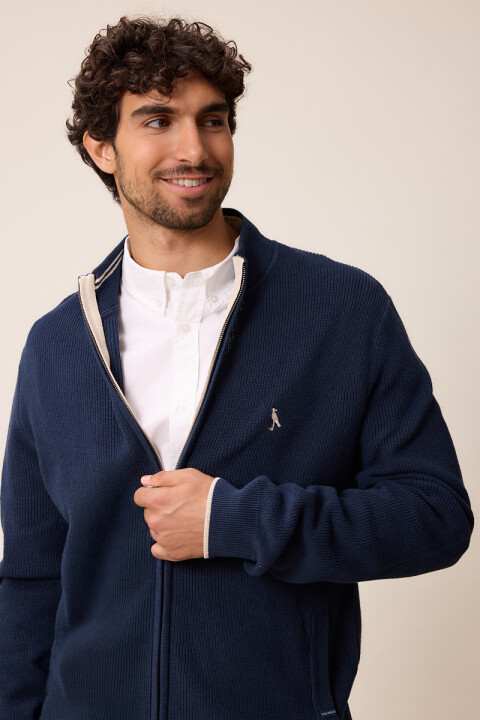 CARDIGAN GONG POLANCO Indigo