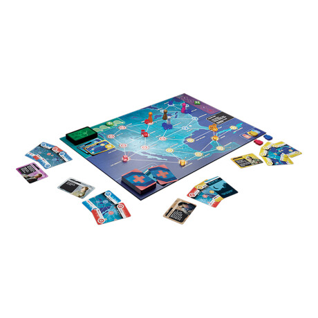 Juego De Mesa Z-man Games Pandemic Zona 0 Norteamérica +8 001