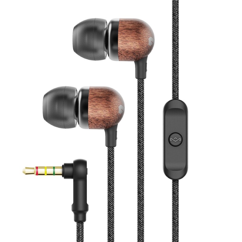 Auriculares House of Marley SMILE JAMAICA (mini jack) - Black Auriculares House of Marley SMILE JAMAICA (mini jack) - Black