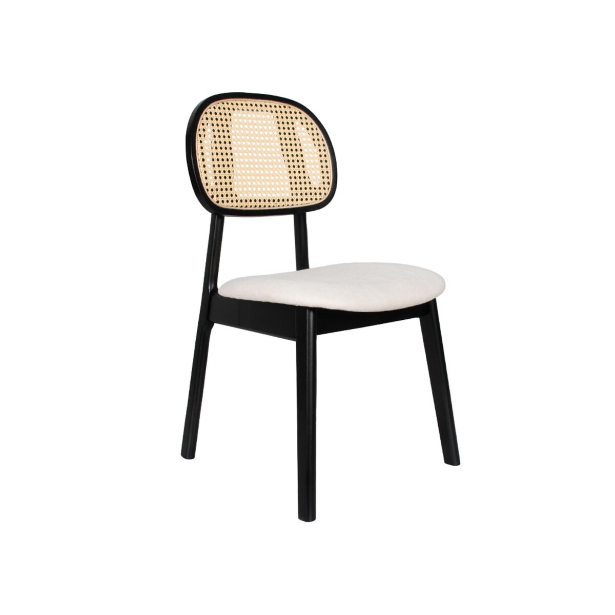 SILLA DE COMEDOR - MADERA NEGRO DARRION 