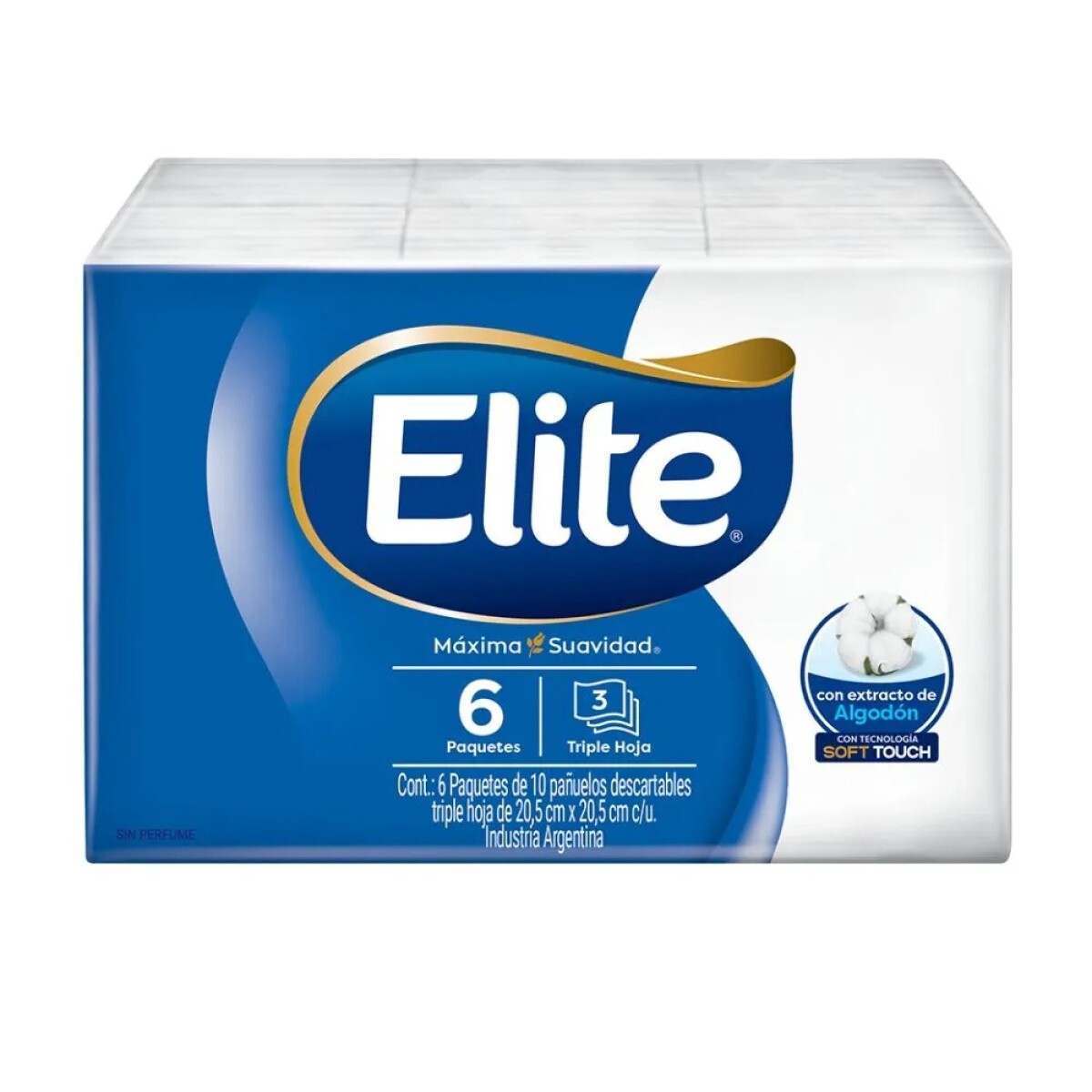 Pañuelos Elite Pocket 6 Uds. 