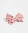 Hebilla Con Moño Rosa Claro
