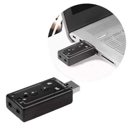 Tarjeta USB De Sonido 7.1 Virtual Tarjeta USB De Sonido 7.1 Virtual