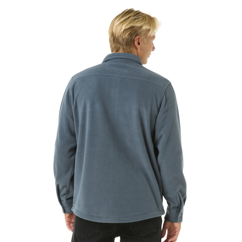 Camisa Rip Curl Fun Times Polar - Azul Camisa Rip Curl Fun Times Polar - Azul