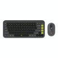 Imagen de Combo Teclado Inalámbrico LOGITECH Pop Icon + Mouse Inalámbrico - Graphite
