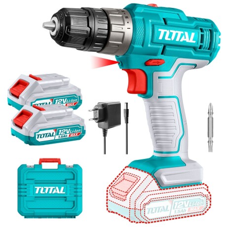 Atornillador Inalámbrico 12v - Doble Batería Y Maletín Atornillador Inalámbrico 12v - Doble Batería Y Maletín