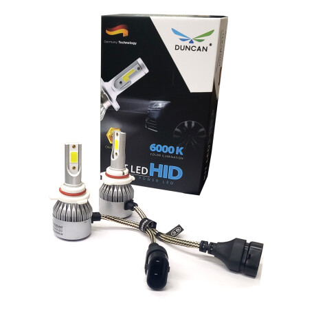 LAMPARA - KIT LED C6 9012 6000K DUNCAN LAMPARA - KIT LED C6 9012 6000K DUNCAN