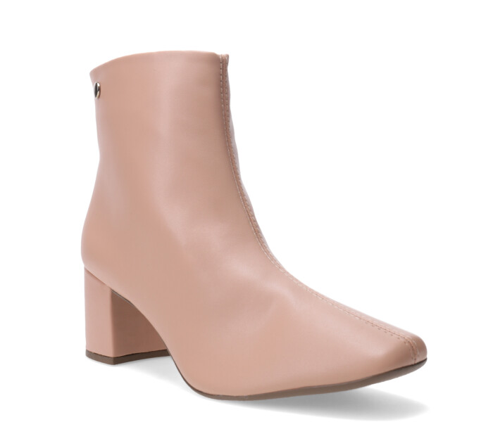 Bota de Mujer Miss Carol HOLY con taco mediano Nude