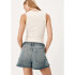 SHORTS FEM AZUL MEDIO