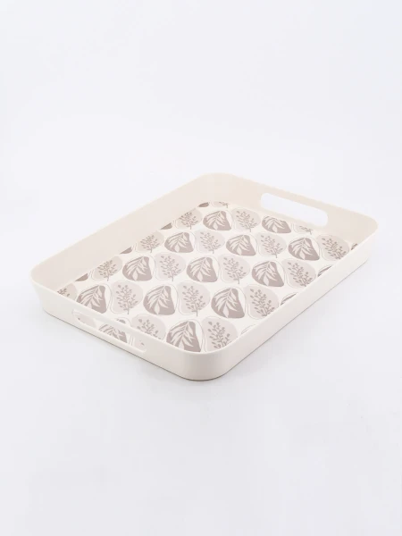 BANDEJA ESTAMPADA BEIGE