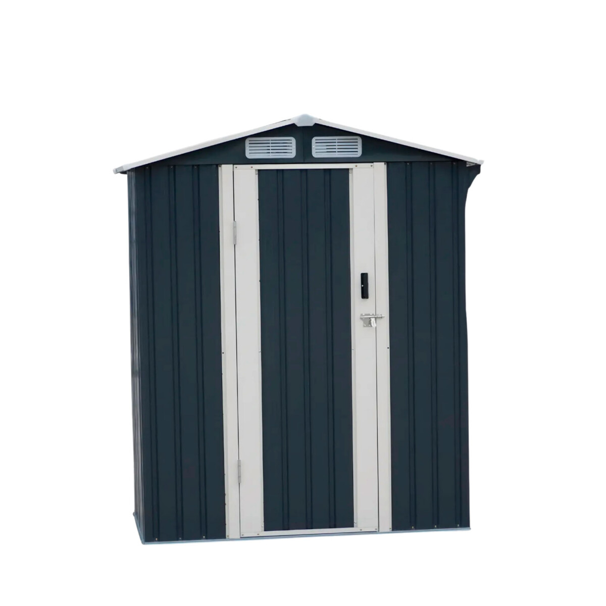 Caseta Galpon Jardin Lumax Avon Gris Oscuro 192x161x99 