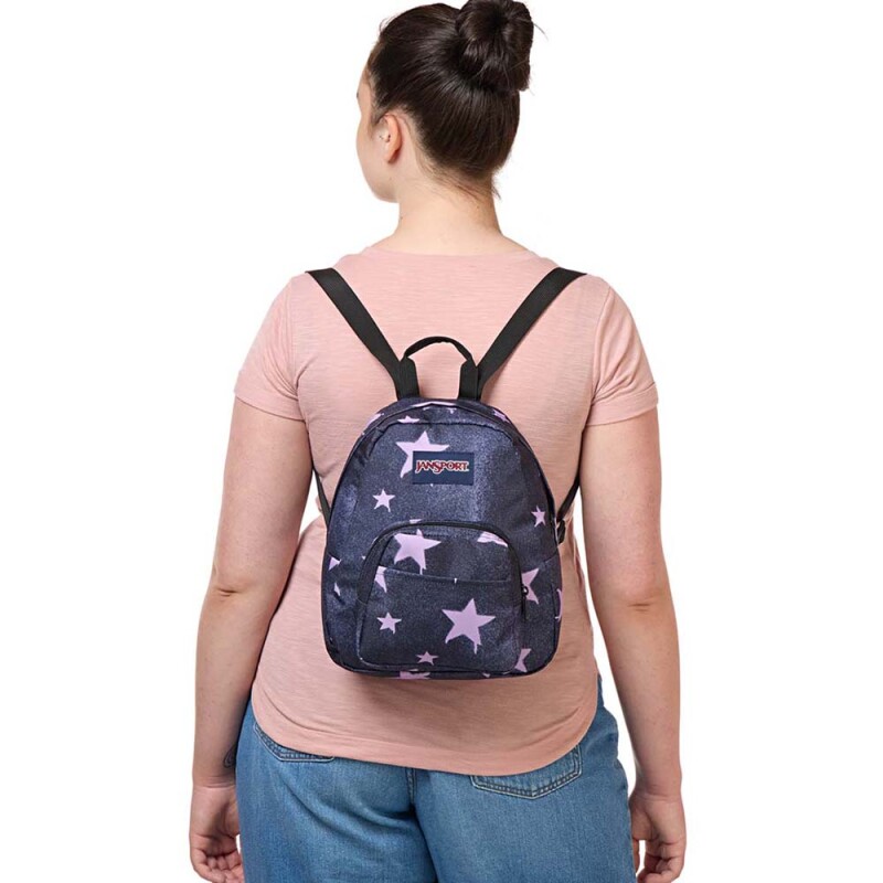 Mochila Half Pint Sprayed Stars Pastel Lilac