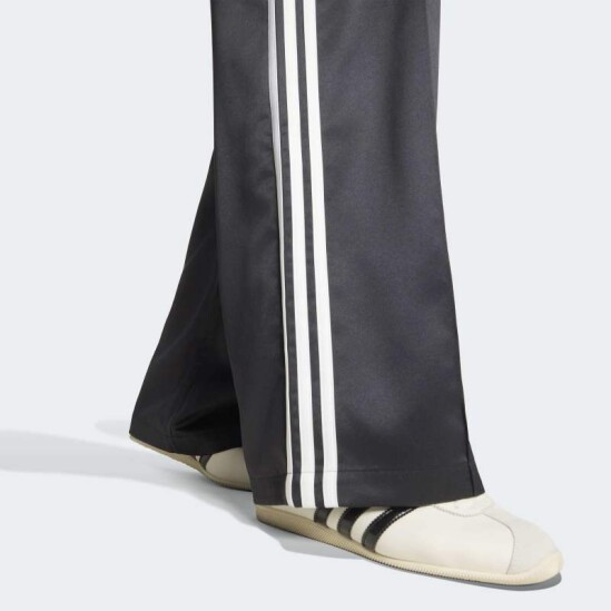 Pantalón Adidas Deportivo Satin Loose Negro