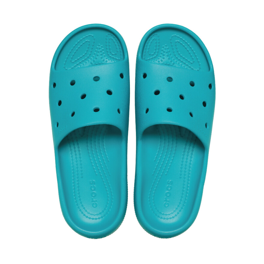 Sandalias Crocs Classic Slide V2 - Unisex Turbo Teal
