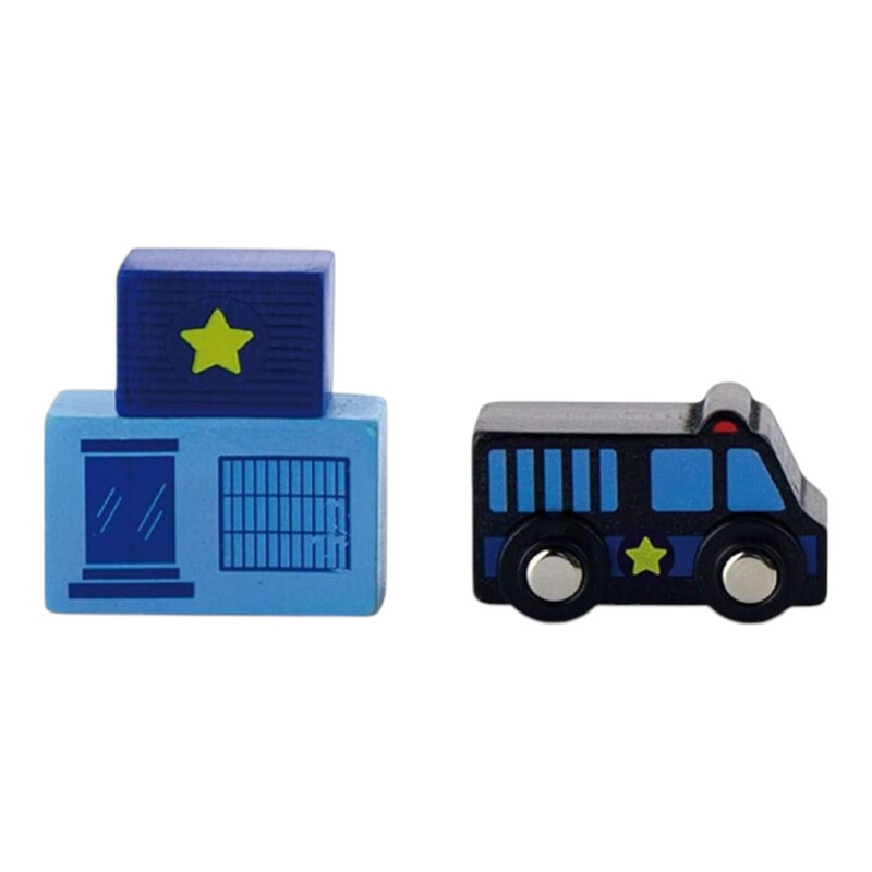 Set de Accesorios Estación de Policía Viga Set de Accesorios Estación de Policía Viga