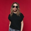 T-SHIRT D.CASSIN AIRA NEGRO