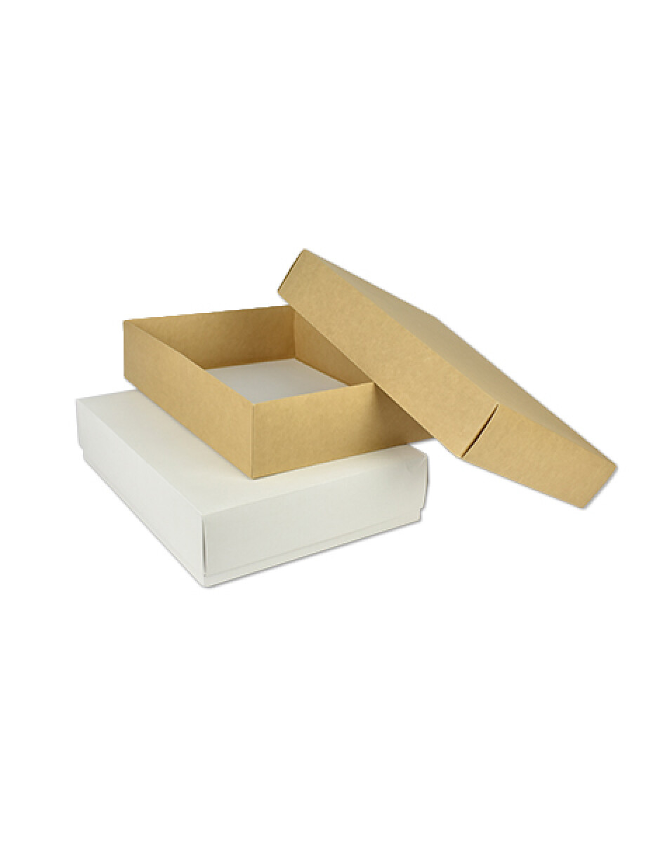 Caja eco 09 - 30x40x9 cm. - REVERSIBLE BLANCO - MADERA 