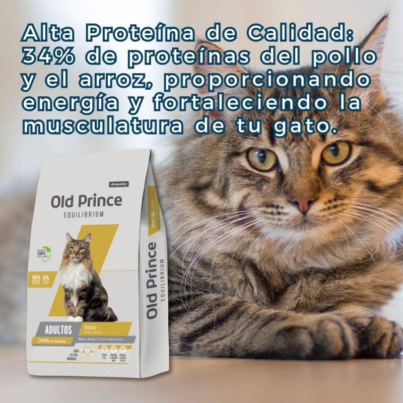 OLD PRINCE GATOS ADULTOS URINARIO 3 KG