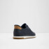 FITZPATRICK OPEN BLACK NAVY SUEDE