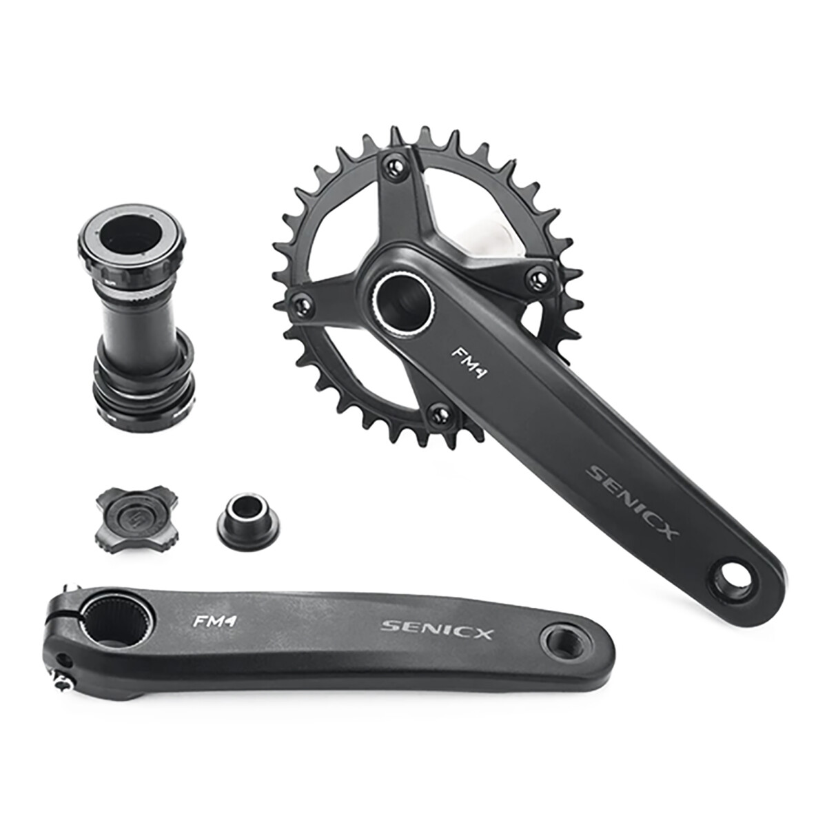 Gravel FM4 Senicx 11S/12S/13S 175mm 36T Para Bicicleta De Montaña 