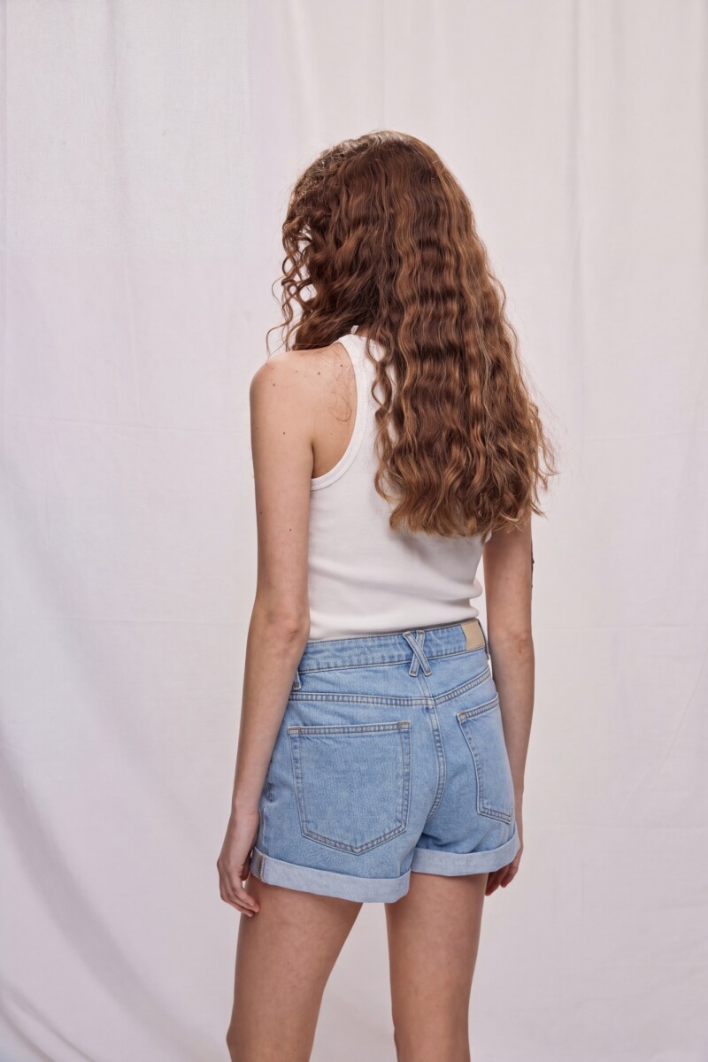 SHORT TINTO Celeste