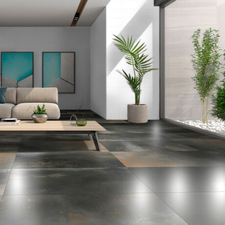 Porcelanato Metalizado Mate 60X120Cm Piso Pared GAMAS DE MARRON