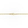 Cadena oro force barra -Oro bajo -Sin Piedra-CD8013 sinpiedra