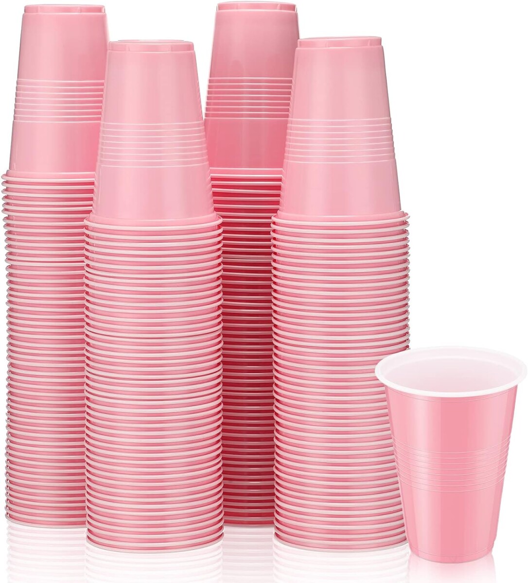 Vaso 500ml Diferentes colores x50un - Rosado 