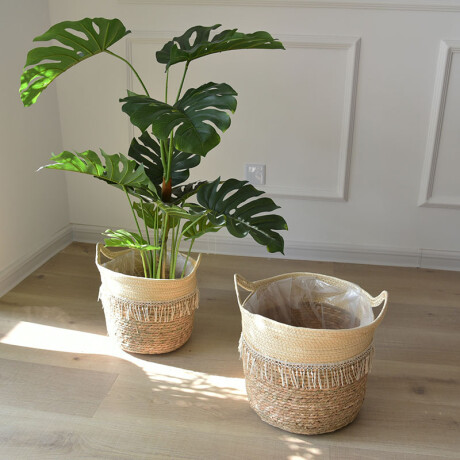 Canasto Seagrass 25 cm Beige