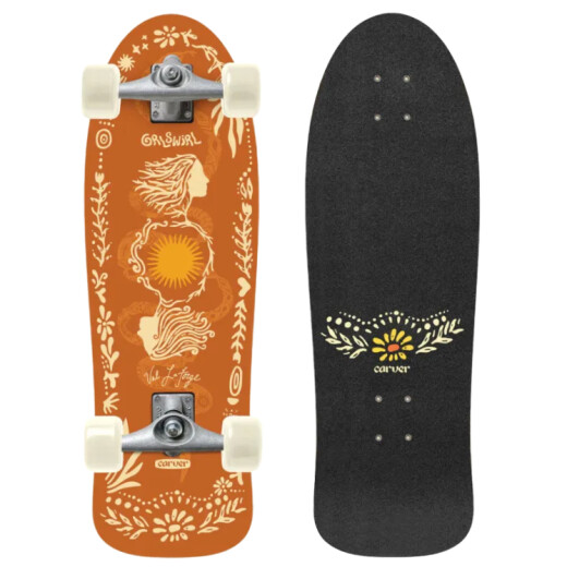 Surf skate Carver Grlswirl Val Laforge Sunflower 31" X 10" Cx Surf skate Carver Grlswirl Val Laforge Sunflower 31" X 10" Cx