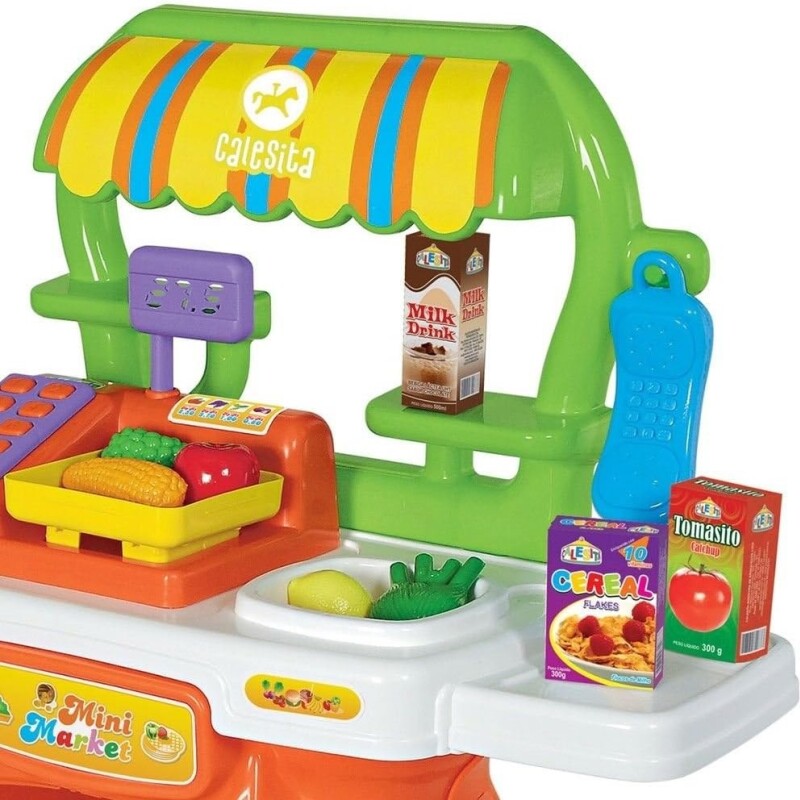 Calesita Set Mini Mercado en Caja CALESITA MINI MERCADO EN CAJA