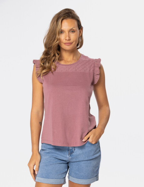 REMERA LISA Rosado