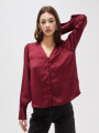 Camisa Senia Bordeaux