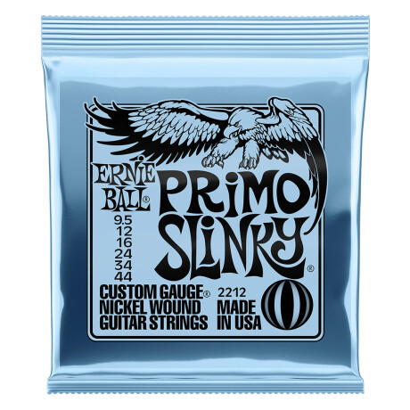 ENCORDADO ELECTRICA ERNIE BALL PRIMO SLINKY 9.5/44 ENCORDADO ELECTRICA ERNIE BALL PRIMO SLINKY 9.5/44