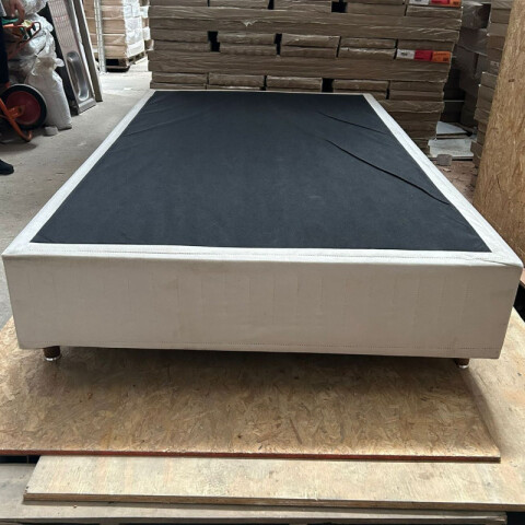 [OUTLET] BOX Mallorca PLAZA Y MEDIA 110 x 188 Tela Suede Beige [OUTLET] BOX Mallorca PLAZA Y MEDIA 110 x 188 Tela Suede Beige